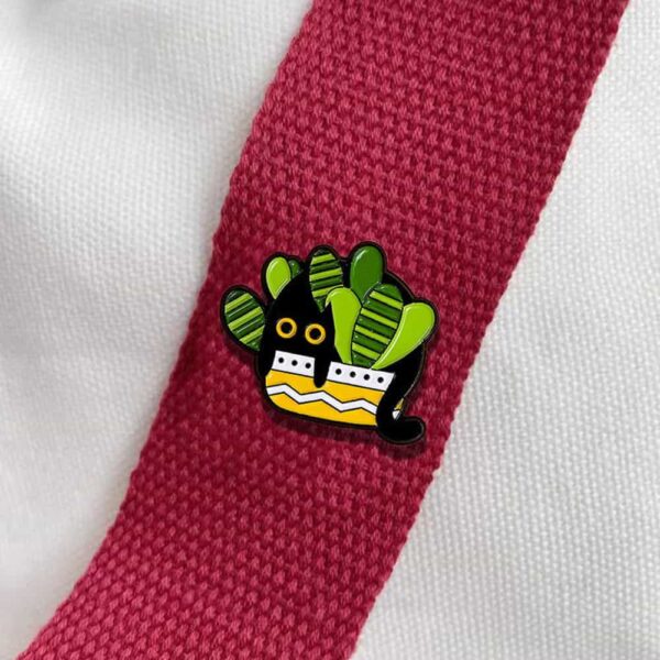 Broche Gato plantil - Imagen 4