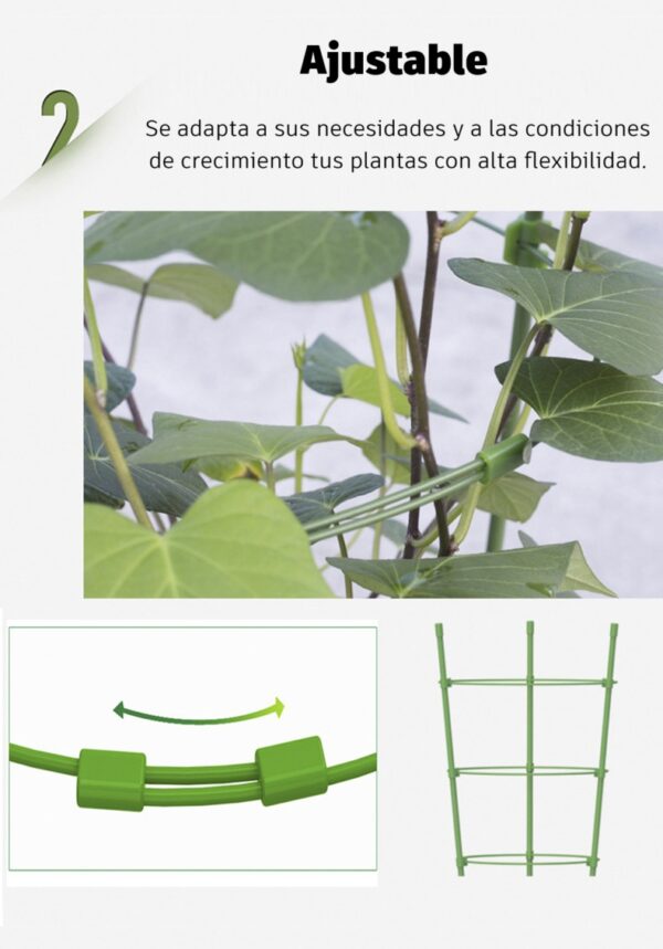 Soporte triangular para plantas - Imagen 4