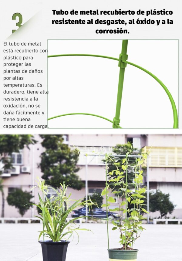 Soporte triangular para plantas - Imagen 5